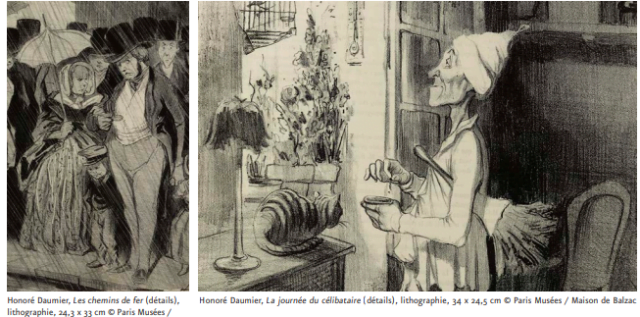 Capture decran 2023 11 21 132513 Balzac, Daumier et les Parisiens : dialogue entre dessin et littérature à la maison de Balzac