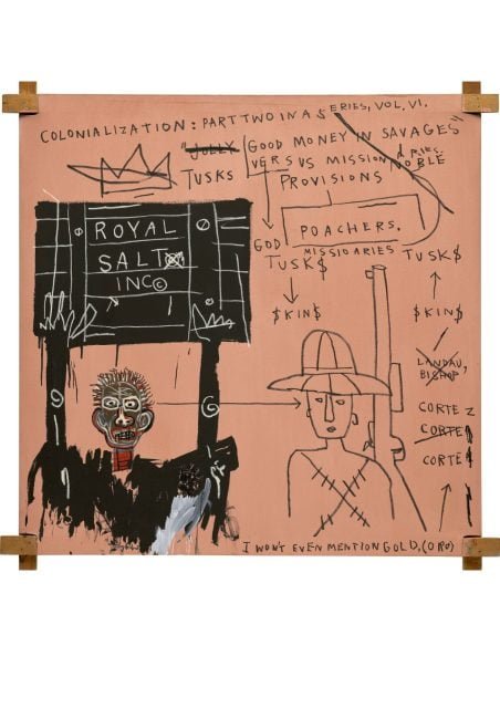2 2 Trois œuvres de Jean-Michel Basquiat mises aux enchères par Phillips